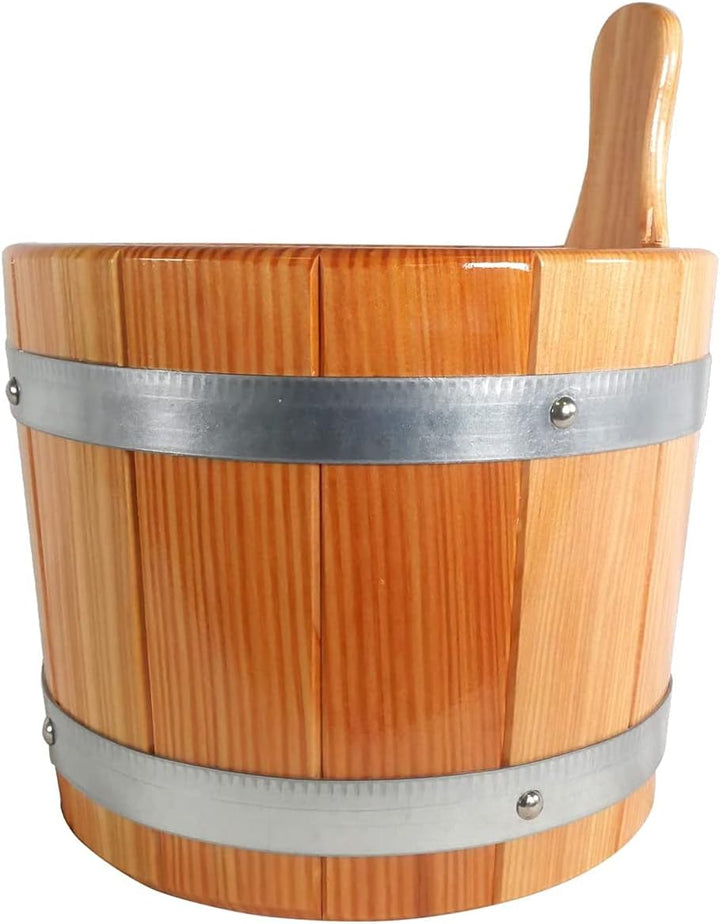 Saunakübel hygieneversiegelt aus Lärchenholz 5 Liter
