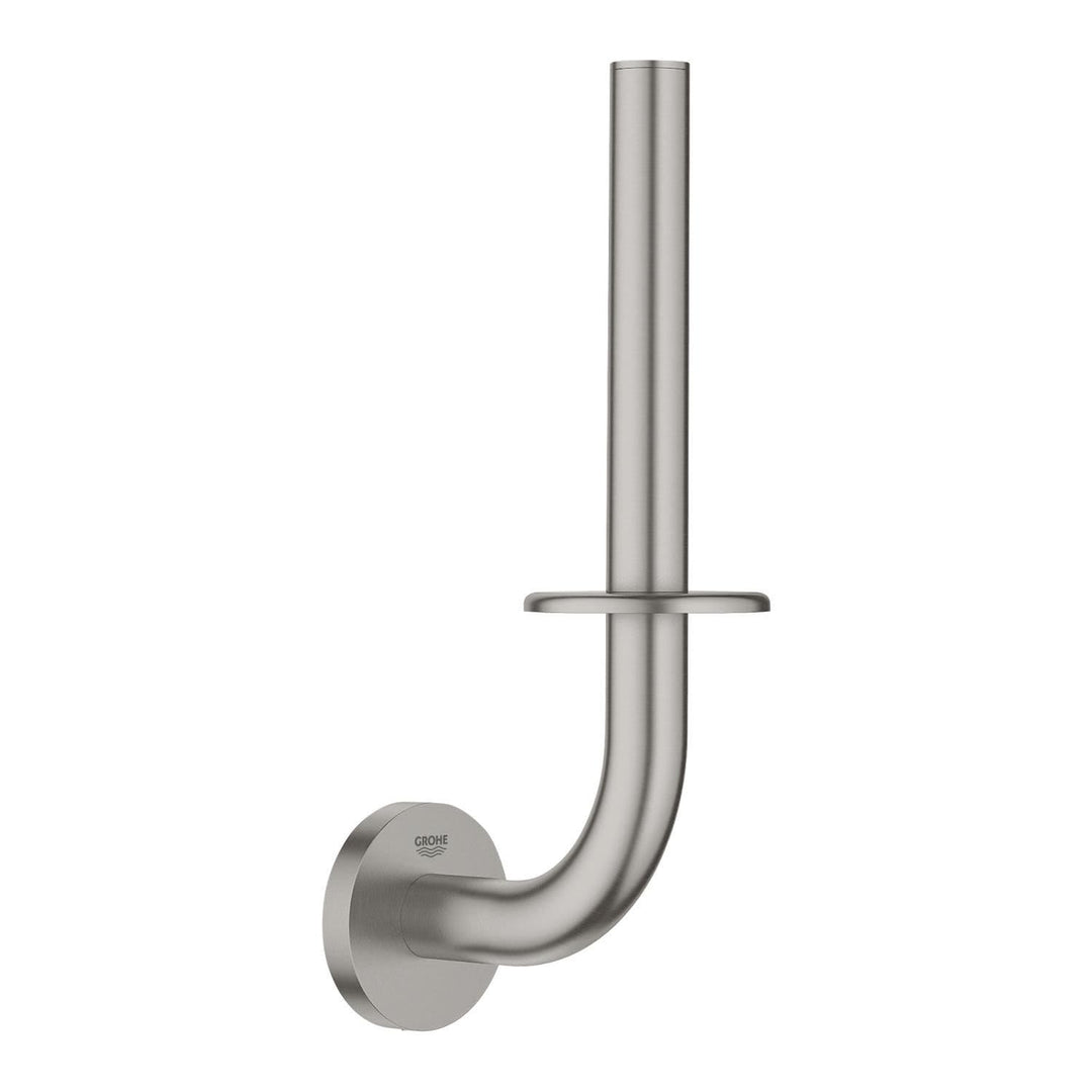 GROHE Essentials - Reservepapierhalter (Wandmontage, verdeckte Befestigung, zum Bohren oder Kleben),