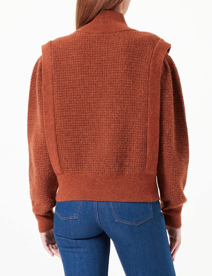 BOSS Damen C_farmenia Sweater, Medium Brown
