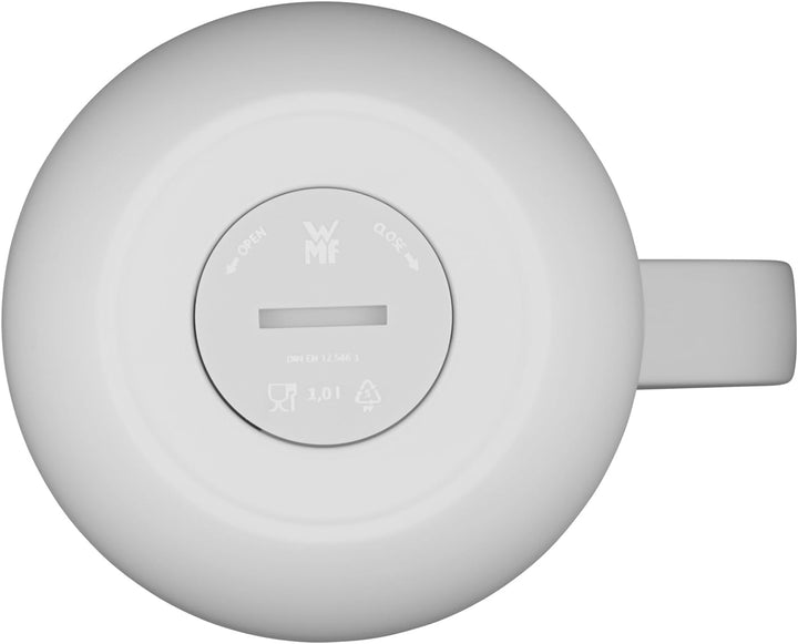 WMF Impulse Thermoskanne 1l, Isolierkanne für Kaffee oder Tee, Drehverschluss, hält Getränke 24h kal