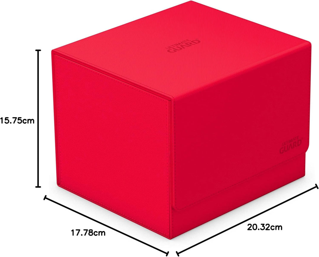 Ultimate Guard UGD011330 Minthive 30+ XenoSkin Rot Kartenbox, Rot