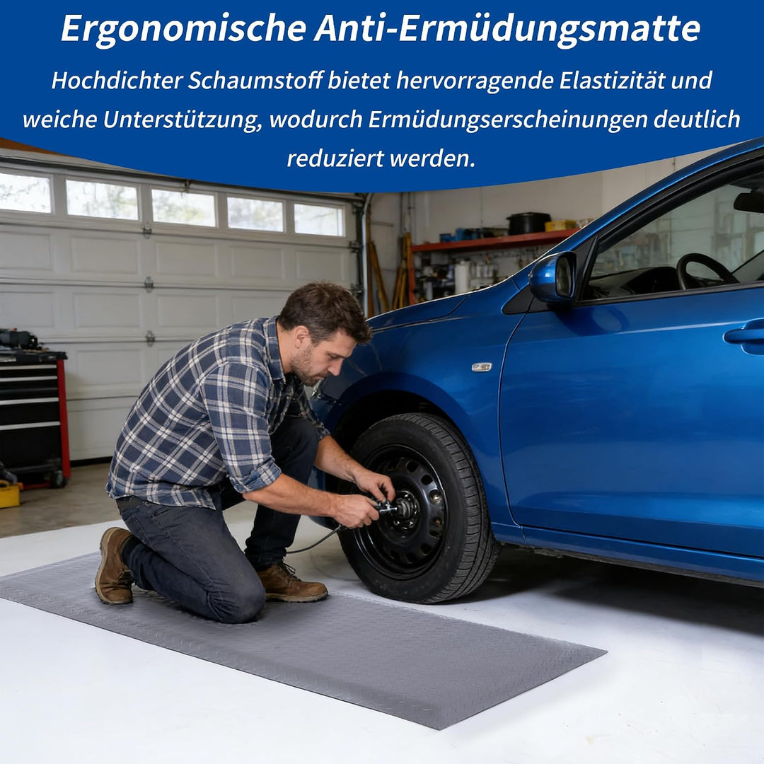 Anti Ermüdungsmatte für Steharbeitsplätze, Ergonomische Arbeitsplatzmatte Anti Fatigue Stehmatte, 60