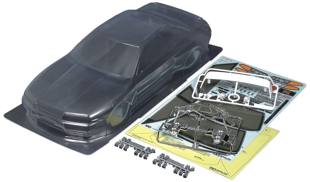 TAMIYA 300051365 Nissan 51365 1:10 Karosserie Skyline R32 190mm Unlackiert, Nicht Ausgeschnitten, Mi
