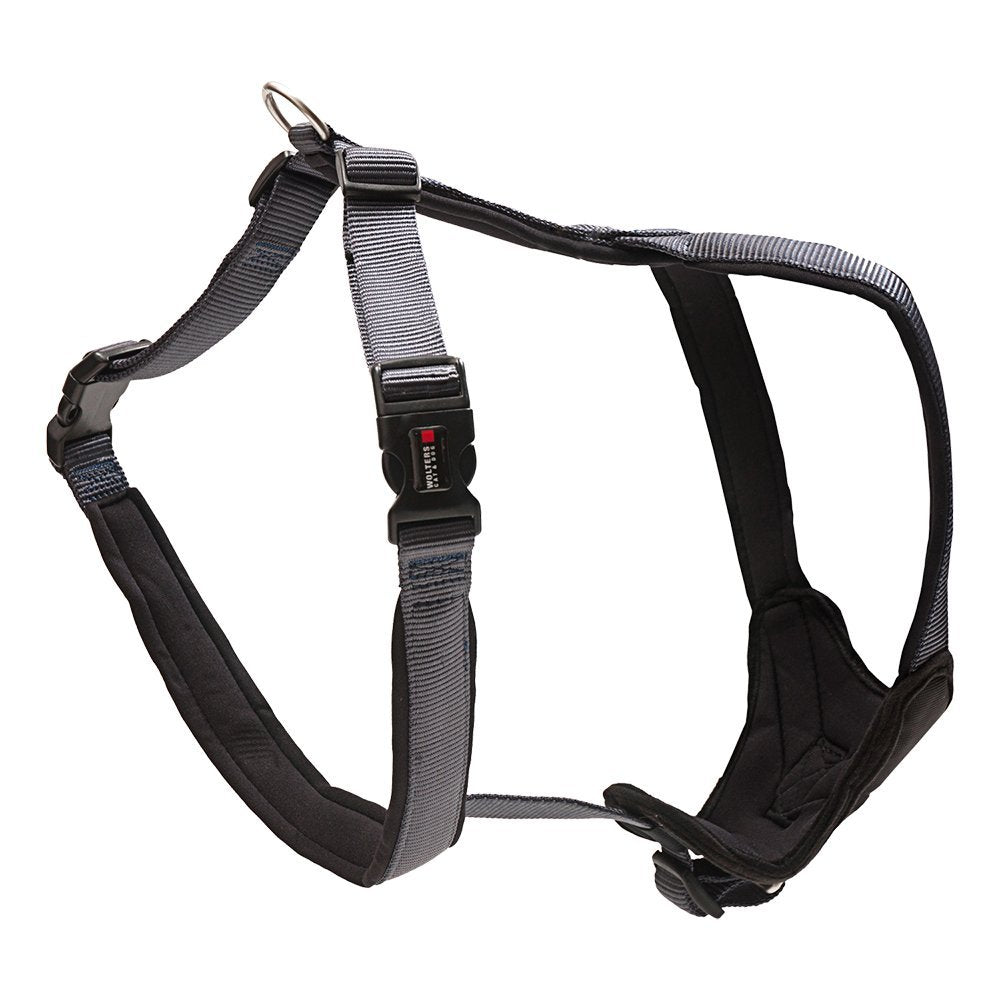 Wolters Cat&Dog Professional Comfort 62252 Geschirr Gr.4 60-70cm x 30mm graphit/schwarz