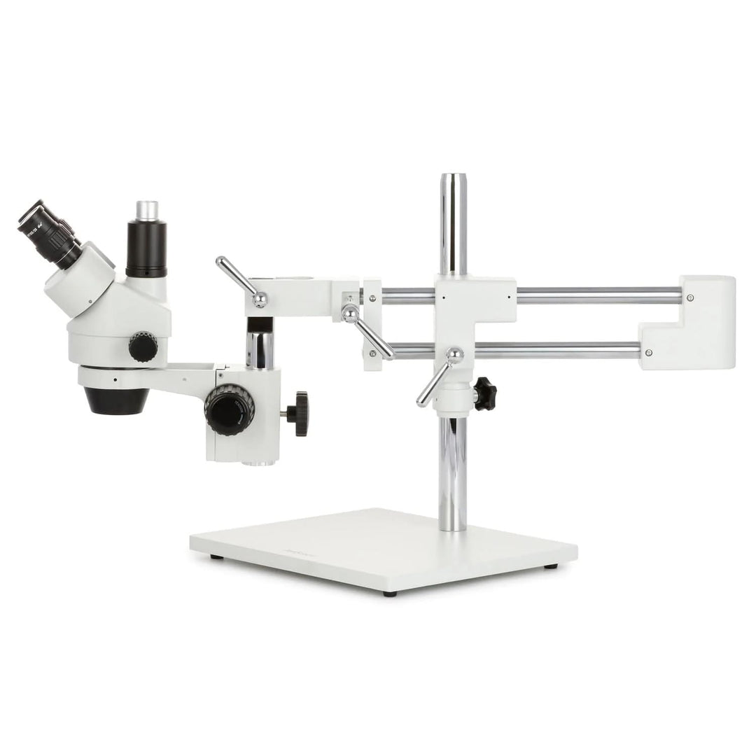 AmScope SM-4TZ-56S Haltungsinspektion Trinokulares Zoom-Stereomikroskop mit 56-LED-Licht, 3.5X-90X,