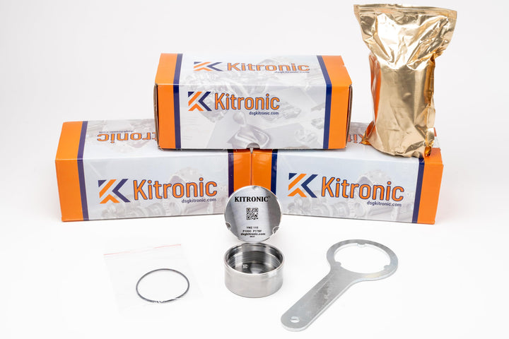 KITRONIC Druckspeicher Reparatursatz DQ200 für DSG, 7-Gang-Mechatronik Trockenkupplungsgetriebe 0AM