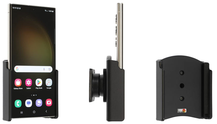 Brodit Gerätehalter 711346 | Made IN Sweden | für Smartphones - Samsung Galaxy S23 Ultra SM_S918B/DS