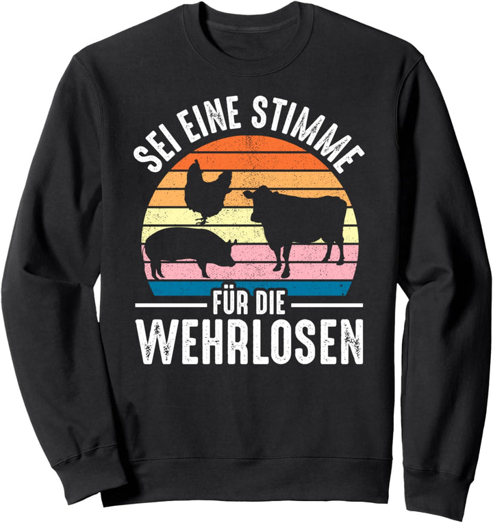 Tierrechte Tierschutz Sweatshirt