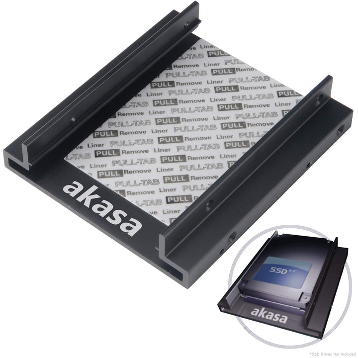 Akasa AK-MX010 Halterahmen für 6,5 cm (2,5 Zoll) SSD und HDD