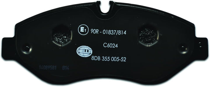 HELLA PAGID 8DB 355 005-521 Bremsbelagsatz - C6024 - Dicke/Stärke: 20.9mm - Bremssystem: Brembo PF 2