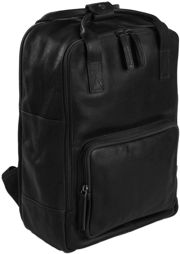 The Chesterfield Brand Belford - Laptoprucksack 14" 40 cm Schwarz, Schwarz