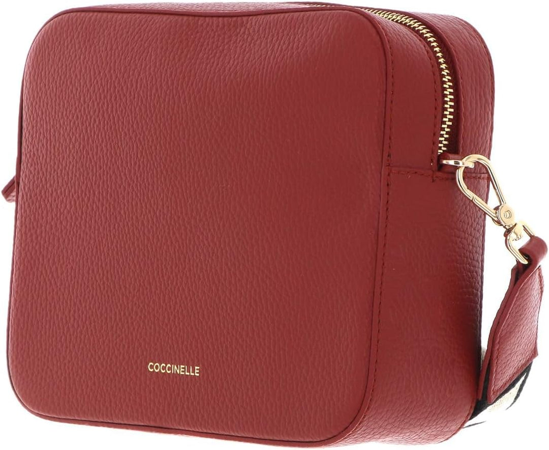 Coccinelle Tebe Mini Crossover Bag Acero