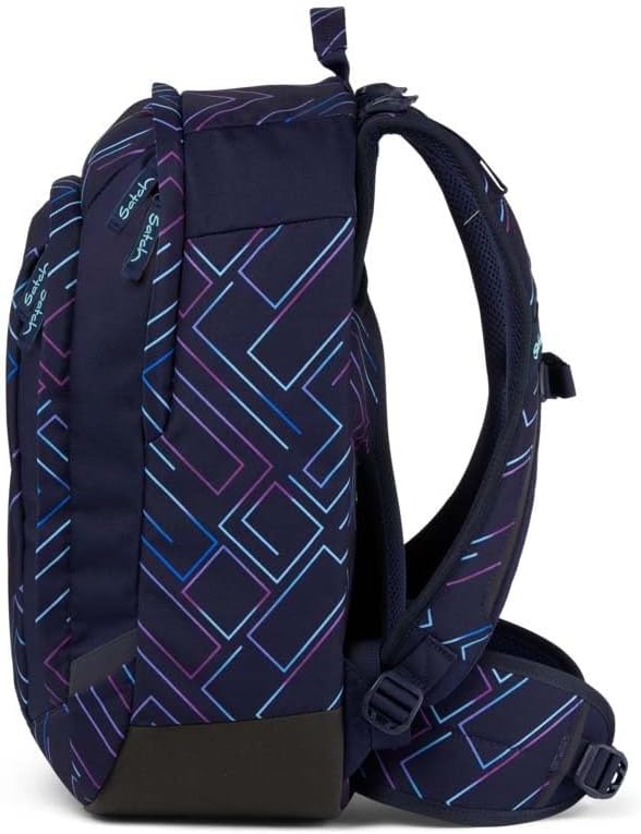Satch Air Pencil Slider Light Edition Schulrucksack Set 3tlg. inkl. Sportbeutel Purple Laser, Purple