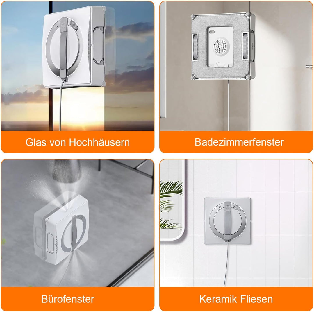 16 Stück Reinigungspad für ECOVACS WINBOT W2 PRO / W2 PRO Omni / W2 Omni / W2 / W1 Pro / W1 Fensterp