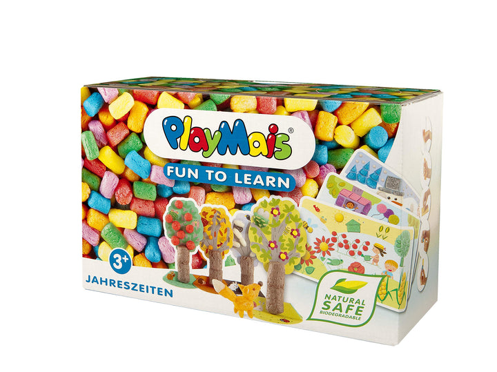 Playmais FUN TO LEARN Seasons Bastel-Set für Kinder ab 3 Jahren I Motorik-Spielzeug mit 550 14 Motiv