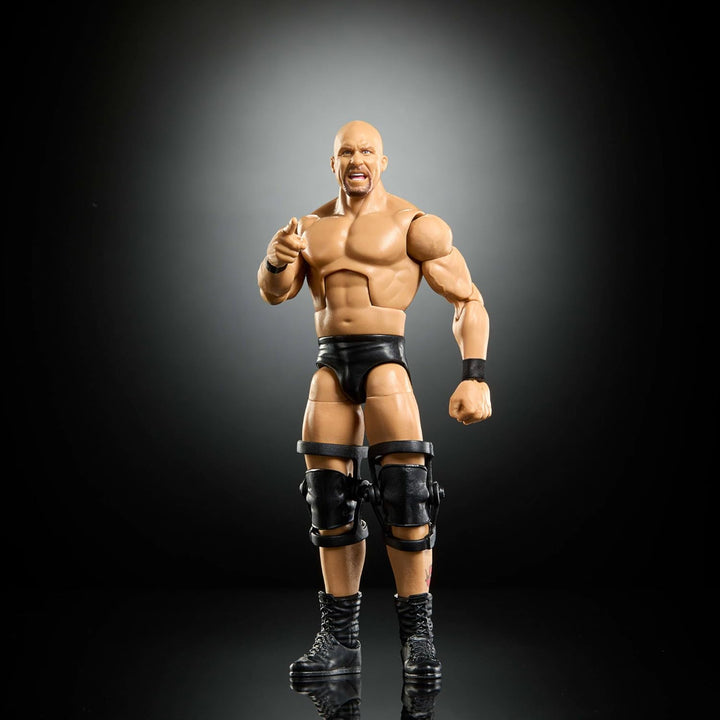 Mattel WWE Elite Actionfigur und Zubehörteile, Greatest Hits 2025, ca. 15 cm grosse Sammelfigur Ston