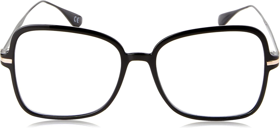 AirDP Style Damen Viento Sunglasses 54 C1 Shiny Black, 54 C1 Shiny Black