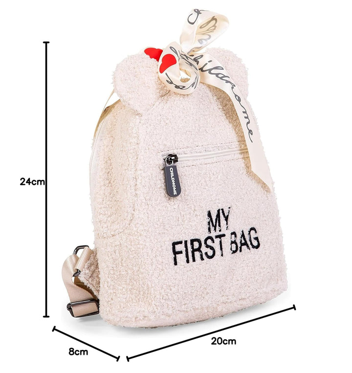 CHILDHOME, Kinderrucksack Baby, Schule, Kindergarten, Vorschule, Kinderkrippe, Zwei Fächer, Lunchbag