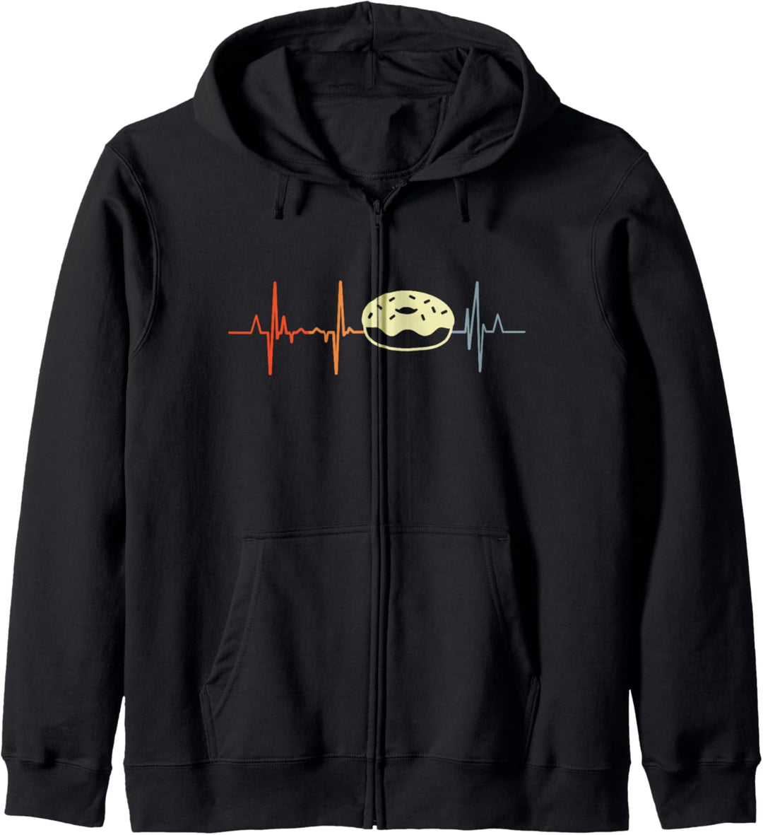 Ich liebe Donuts Kapuzenjacke
