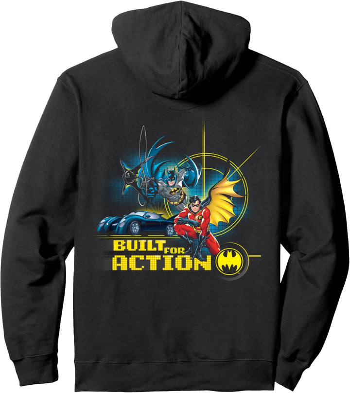 DC Batman Built Action Pullover Hoodie