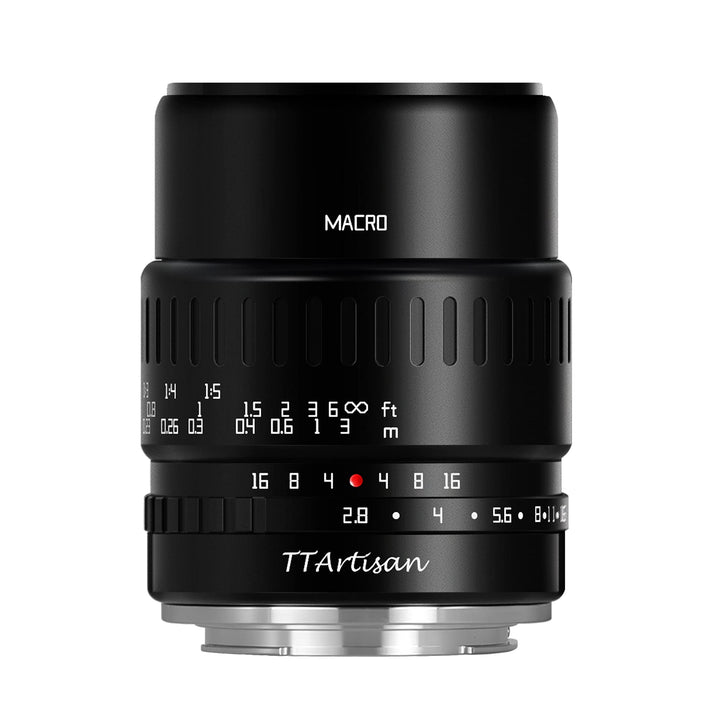 TTArtisan 40mm F2.8 APS-C Macro Lens for Insects Jewelry Portrait Still-Life Compatible with M43-Mou