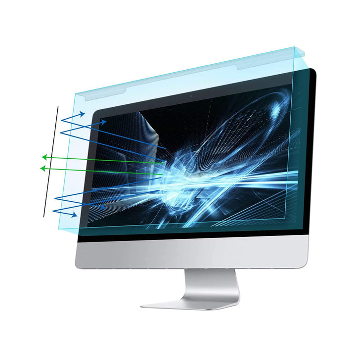 MOSISO 25-27 Zoll Computer Blaulicht Blockierende Displayschutz Anti-UV Augenschutz Filterfolie für