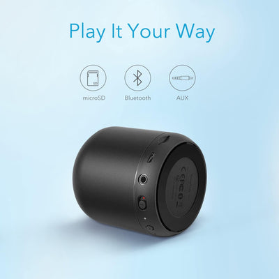 Anker Soundcore mini Bluetooth Lautsprecher mit 15 Stunden Spielzeit, Fantastischer Sound, 20 Meter