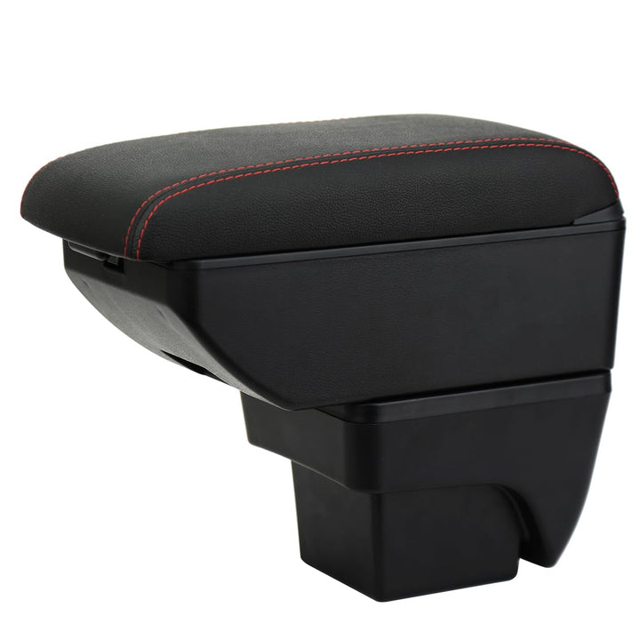 YJYWZH Compatible with SEAT Ibiza 6F Armlehnen 2017-2024 Mk5 Auto Mittelkonsole Aufbewahrungsbox Arm