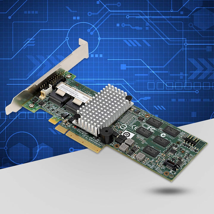 Sxhlseller Smart Array Card RAID Controller für IBM, M5015 Array Card Megaraid 9260‑8i SATA/SAS Cont