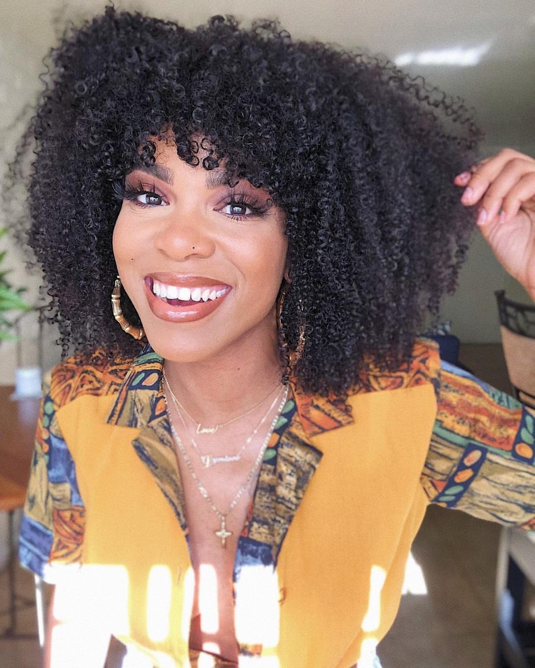 Human Hair Wig Kinky Curly Wig Human Hair Real Hair Wig with Fringe Short Curly Wigs Real Hair Brazi