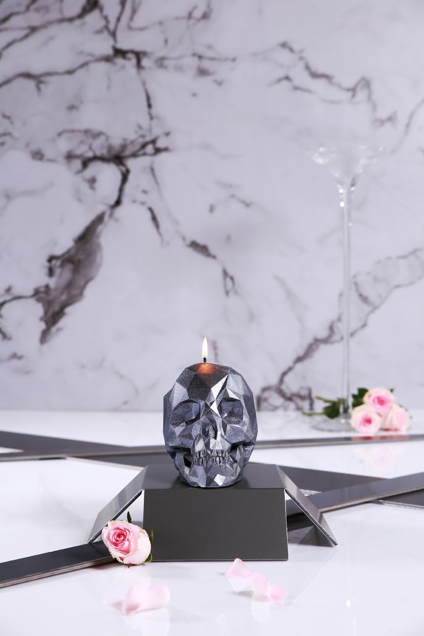 Candellana Skull Kerze Aesthetic 110 x 170 x 130 mm - Kerzen Aesthetic 3D - Candles Aesthetic - Deko