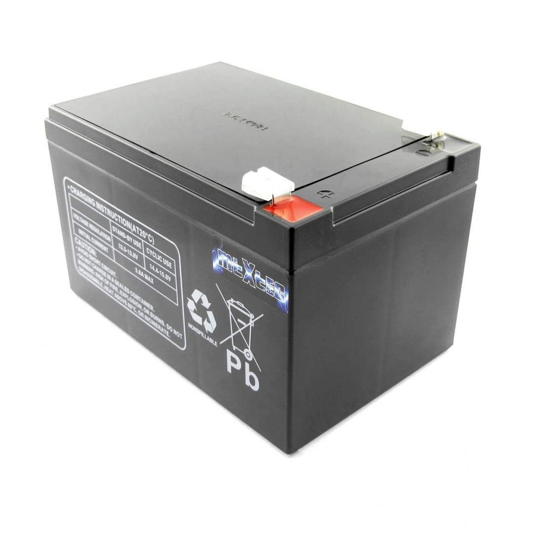 Multipower Blei-Akku 12V / 12Ah MP12-12B, 12V, 12000mAh, Pb