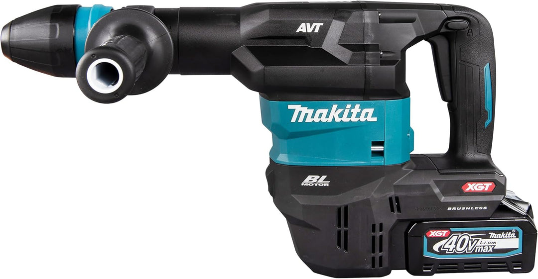 Makita HM001GM201 Akku-Stemmhammer 40V max. / 4,0 Ah, 2 Akkus + Ladegerät im Transportkoffer inkl. A