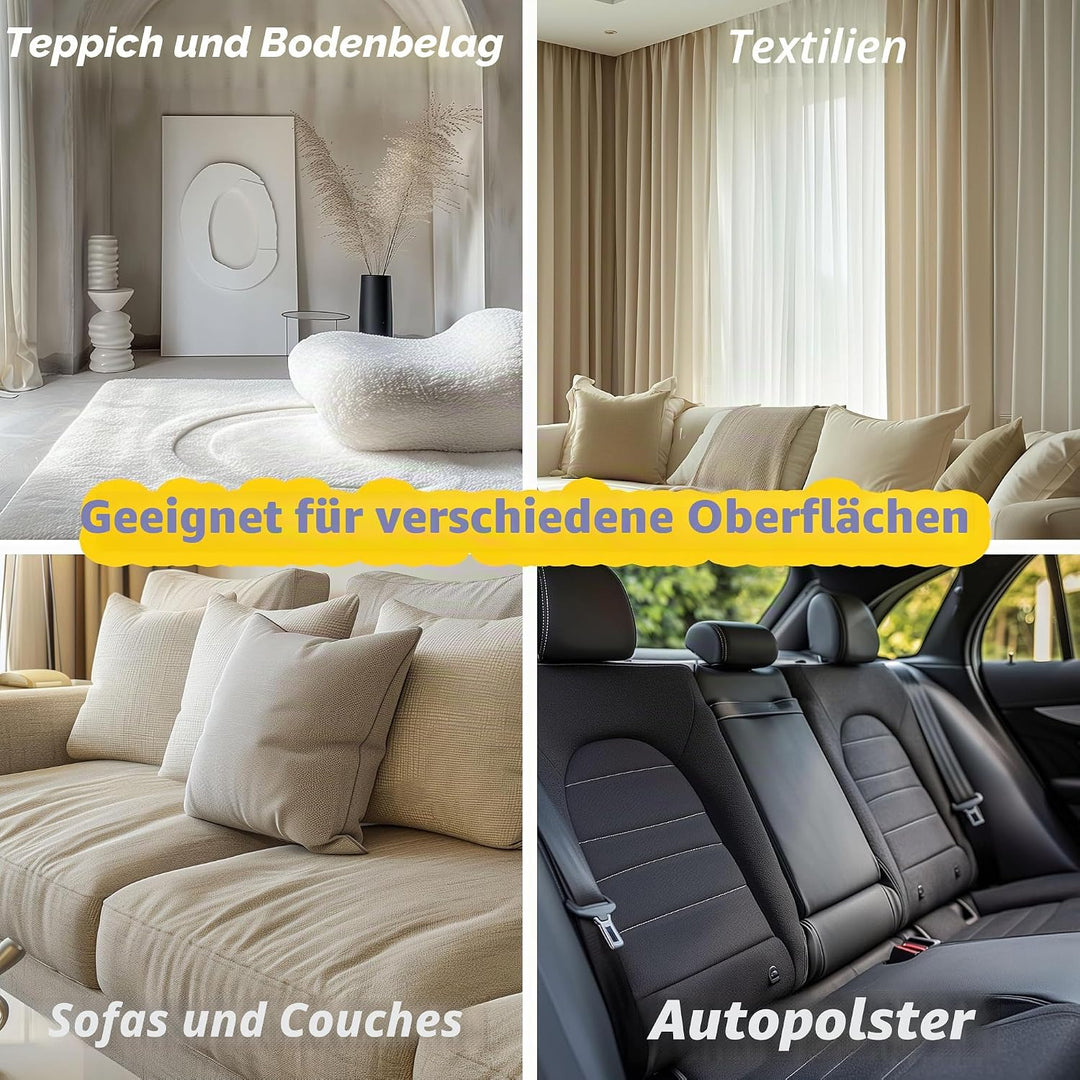 CleanRite® Nasssauger für Teppich und Polster | Waschsauger mit Wasserkapazität von 2,8 Litern | Tep