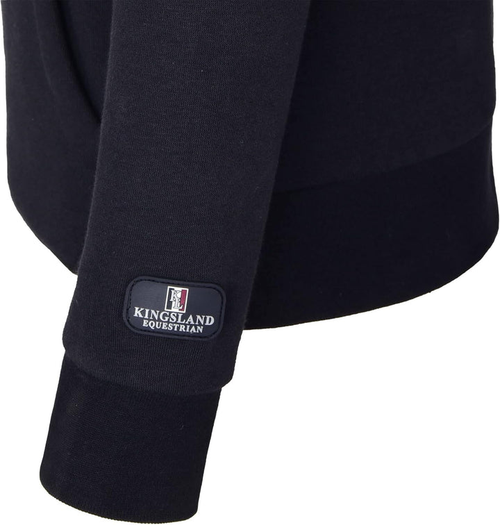 Kingsland Classic Hoodie Navy Unisex - Navy/Burgundy S Navy, S Navy