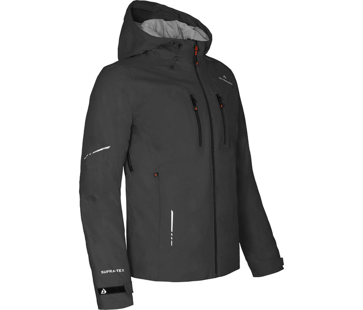 Bergson SKIEN THERMO | Herren Regenjacke, leicht wattiert, recycelt, 20000 mm Wassersäule - recycelt