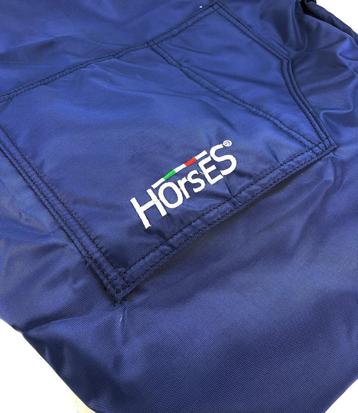 Horses, Sattel Überzug In Nylon mit innerhalb Fleece, Verstellbarer Sitzbezug, Geeignet für mehrere