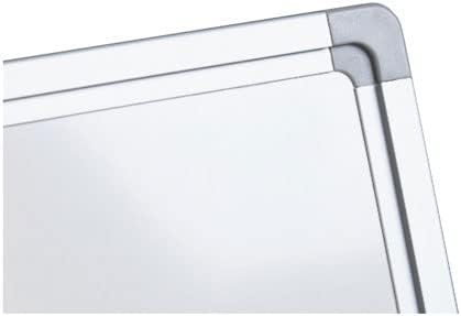 Smit Visual Weisswandtafel Softline aluProf 8mm stahlemailliert weiss 45x60cm