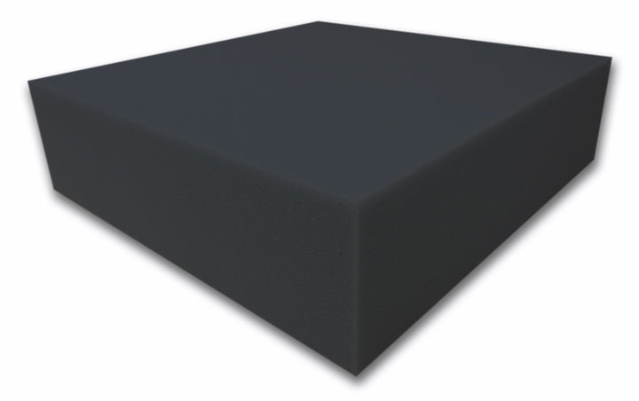 Dibapur Akustikpur Glatt Schwarz Raum Akustik Schaumstoff Dämmung Schallschutz (90x200x9cm) RG 25 SH