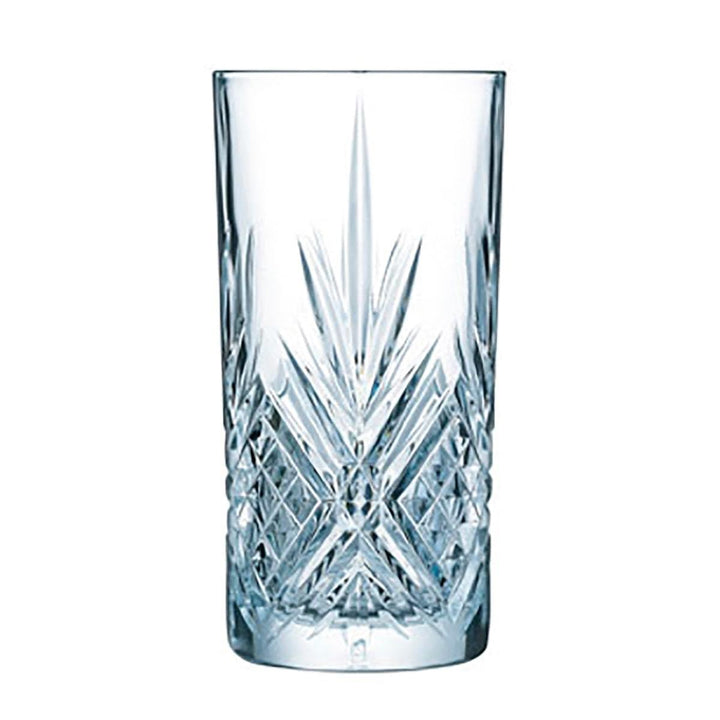 Arcoroc ARC L7255 Broadway Longdrinkglas, 380ml, Glas, transparent, 6 Stück Longdrink 380ml, Longdri