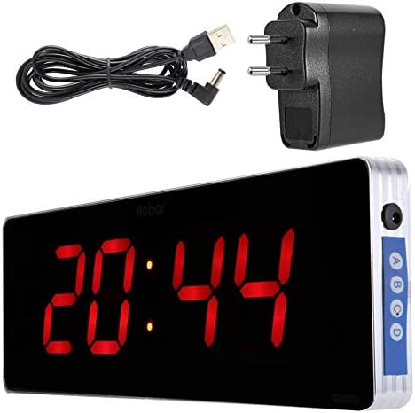 Küchenwand Digitaluhr Wanduhr led Uhr Digitale Uhr Wand Led Kalenderuhr Temperatur Wanduhren für Woh