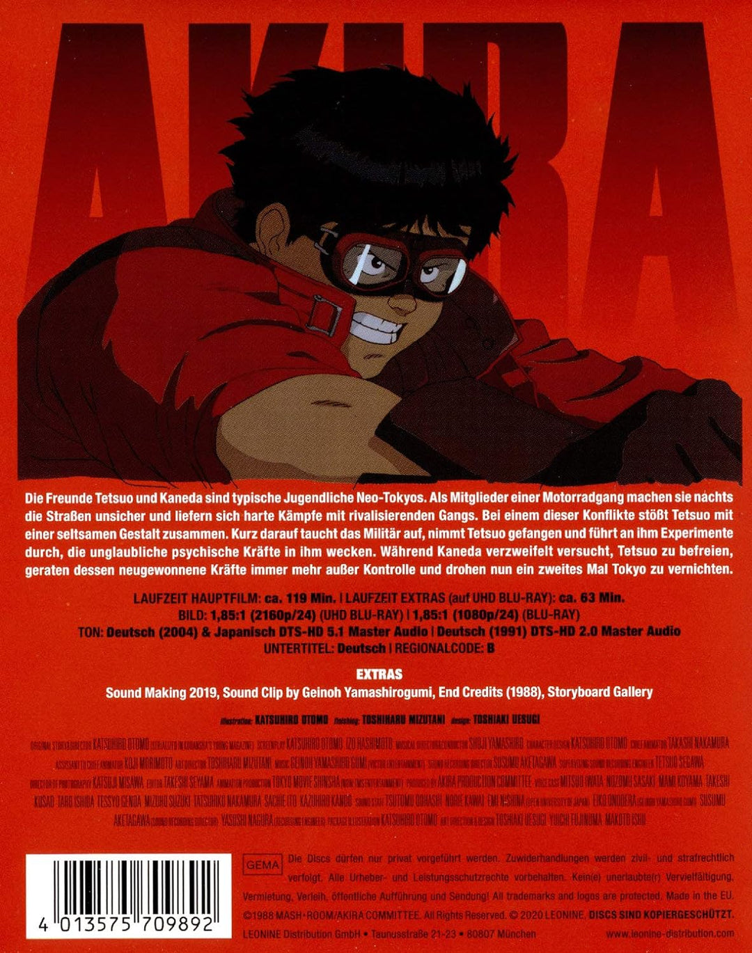 Akira - Limited Edition (4K Ultra-HD + Blu-ray), 4K