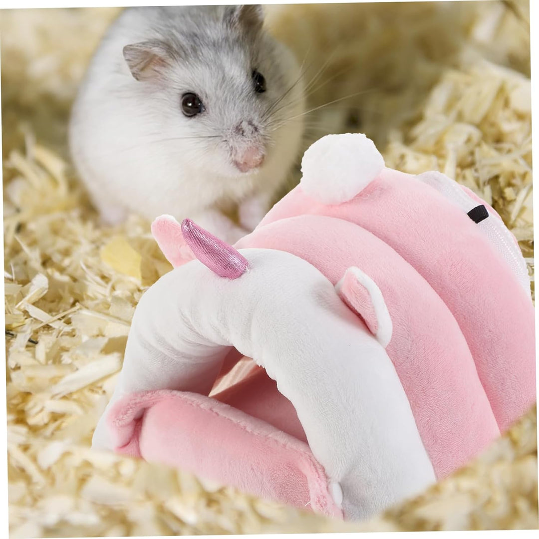 BESPORTBLE Hamster Nest Aus Baumwolle Abnehmbares Warmes Schlafhaus Für Hamster Igel Und Zuckerglide
