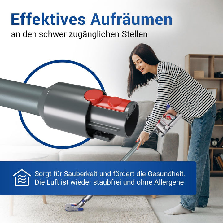 VIOKS Staubsauger Rohr Staubsaugerstange Grau Ersatz für Saugrohr Dysоn 967477-06 für Dysоn Staubsau