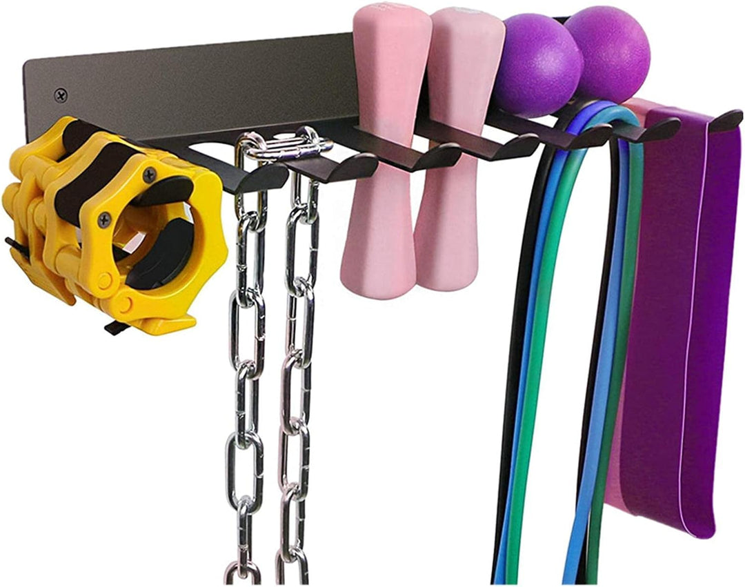 Home Fitnessgeräte Aufbewahrungsregal,Wandhalterung zum Aufhängen, Schwerlast-Aufbewahrungsregal Fit
