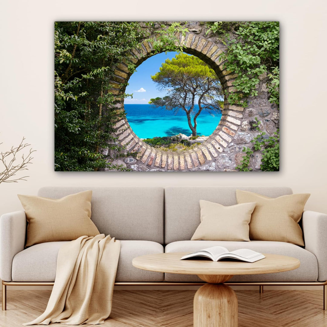 MuchoWow© Bilder Gross 120x80 cm XXL Wohnzimmer Deko Modern Wandbild Foto auf Leinwand Bild Schlafzi