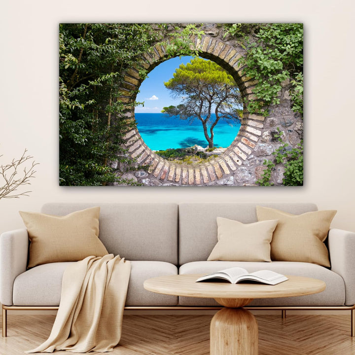 MuchoWow© Bilder Gross 120x80 cm XXL Wohnzimmer Deko Modern Wandbild Foto auf Leinwand Bild Schlafzi