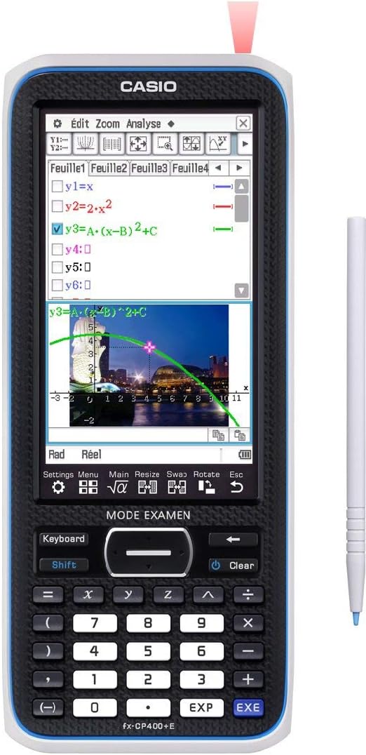 Casio Classpad II (fx-CP400) Graphischer Taschenrechner (französisches Modell)