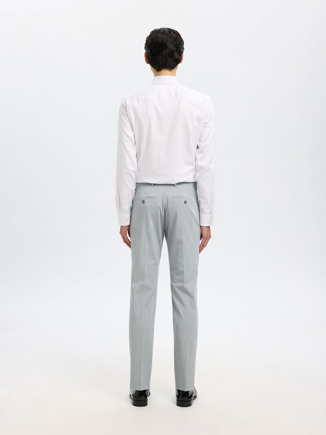 Selected Homme Male Hose 175 Slim fit, Light Grey Melange