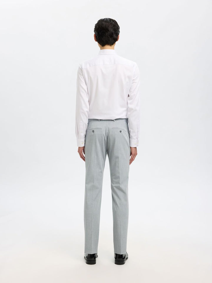 Selected Homme Male Hose 175 Slim fit, Light Grey Melange
